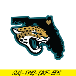 Tiger Jaguars Team SVG PNG EPS, American Football SVG, National Football League SVG