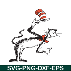 The Cat Character SVG, Dr Seuss SVG, Cat In The Hat SVG DS104122316
