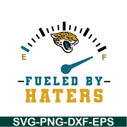 Jaguars Fueled By Haters SVG PNG EPS, NFL Team SVG, National Football League SVG
