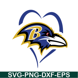 Baltimore Logo SVG PNG DXF EPS, USA Football SVG, NFL Lovers SVG