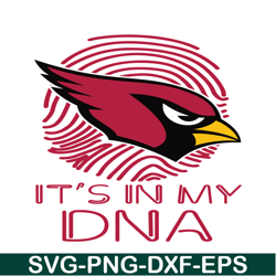 Cardinals In My DNA SVG PNG DXF EPS, Football Team SVG, NFL Lovers SVG NFL2291123157