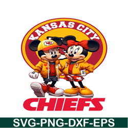 Mickey Kanas City Chiefs PNG Football Team PNG NFL PNG
