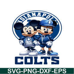 Mickey Indianapolis Colts PNG, Football Team PNG, NFL PNG