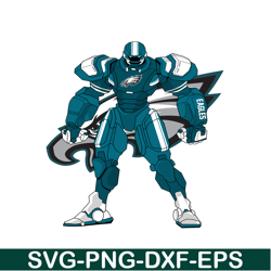 Robot Eagles PNG, Football Team PNG, Robot NFL PNG