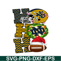 Notre Dame Fighting Irish PNG Merry Christmas Football PNG NFL PNG