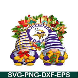 Gnome Minnesota Vikings PNG, Christmas NFL Team PNG, National Football League PNG