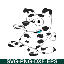 Bluey Dalmatian SVG PNG PDF Bluey Characters SVG Bluey Cartoon SVG