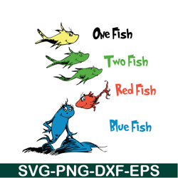 One Or Two Fish SVG, Dr Seuss SVG, Dr Seuss Quotes SVG DS1051223156