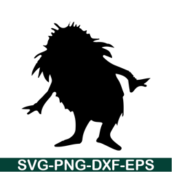 the lorax black shadow svg, dr seuss svg, cat in the hat svg ds105122336