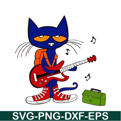 Pete the Cat SVG, Dr Seuss SVG, Rocking in My School Shoes SVG DS205122304