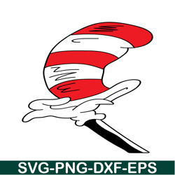 The Hat On The Hand SVG, Dr Seuss SVG, Cat In The Hat SVG DS205122358