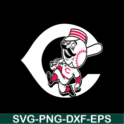 Cincinnati Reds The White Player SVG PNG DXF EPS AI, Major League Baseball SVG, MLB Lovers SVG MLB01122321