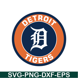 Detroit Tigers Orange Logo SVG PNG DXF EPS AI, Major League Baseball SVG, MLB Lovers SVG MLB01122353