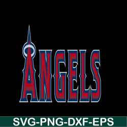 Los Angeles Angels Text SVG, Major League Baseball SVG, MLB Lovers SVG MLB01122399