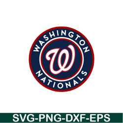 Washington Nations Logo Of Team SVG, Major League Baseball SVG, Baseball SVG MLB2041223154