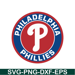 Philadelphia Phillies The Circle Logo SVG, Major League Baseball SVG, Baseball SVG MLB204122352