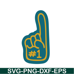 Number 1 Jaguars SVG PNG EPS, NFL Team SVG, National Football League SVG