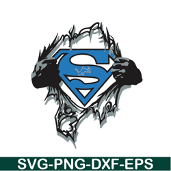 Superman Lions SVG PNG EPS, US Football SVG, National Football League SVG