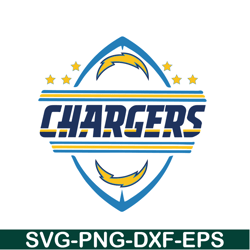 Chargers LA Team SVG PNG EPS, USA Football SVG, NFL Lovers SVG