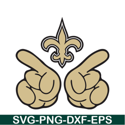 The Saints Hands SVG PNG DXF EPS, Football Team SVG, NFL Lovers SVG