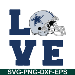 Love Cowboys PNG, Football Team PNG, NFL Lovers PNG