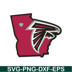 Atlanta Falcons IconSVG PNG EPS, NFL Team SVG, National Football League SVG