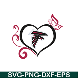 Atlanta Falcons Lover SVG PNG EPS, NFL Team SVG, National Football League SVG
