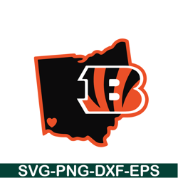 Bengals Team SVG PNG EPS, NFL Team SVG, National Football League SVG
