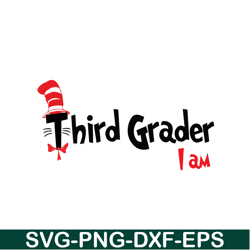 Third Grader SVG, Dr Seuss SVG, Dr Seuss Quotes SVG DS105122398