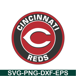 Cincinnati Reds The Special Logo SVG PNG DXF EPS AI, Major League Baseball SVG, MLB Lovers SVG MLB01122330