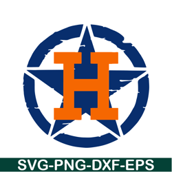 Houston Astros The Blue Star SVG, Major League Baseball SVG, MLB Lovers SVG MLB01122373