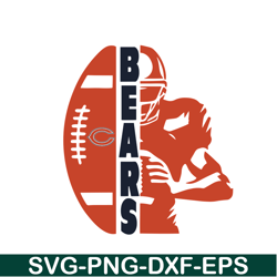 Bears NFL Team SVG PNG EPS, NFL Team SVG, National Football League SVG