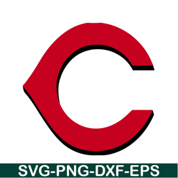 Cincinnati Reds The Red C SVG PNG DXF EPS AI, Major League Baseball SVG, MLB Lovers SVG MLB01122318