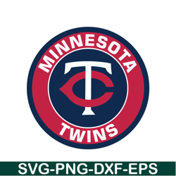 Minnesota Twins Red Logo SVG, Major League Baseball SVG, Baseball SVG MLB204122303
