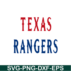 Texas Rangers Text SVG, Major League Baseball SVG, Baseball SVG MLB2041223144