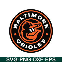 Baltimore Orioles Logo SVG PNG DXF EPS AI, Major League Baseball SVG, MLB Lovers SVG MLB30112330