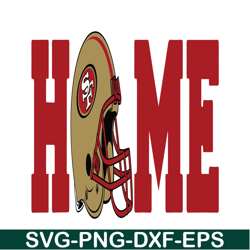San Francisco 49ers Home SVG PNG EPS, Football Team SVG, NFL Lovers SVG NFL2291123195