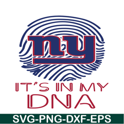 New York Giants In My DNA PNG DXF EPS, Football Team PNG, NFL Lovers PNG NFL230112304