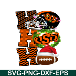Oklahoma State Cowboys PNG Merry Christmas Football PNG NFL PNG