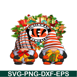 Gnome Cincinnati Bengals PNG, Christmas NFL Team PNG, National Football League PNG