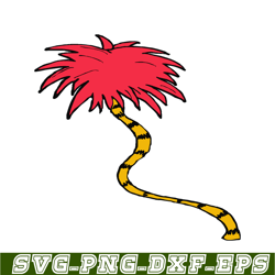 The Lorax Red Tree SVG, Dr Seuss SVG, Dr. Seuss' the Lorax SVG DS205122316