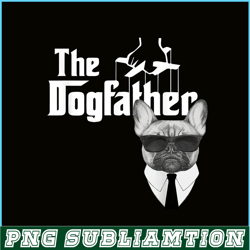 The Dogfather French Bulldog PNG