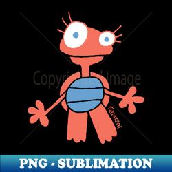 vermilion baby turtle - creative sublimation png download - perfect for creative projects