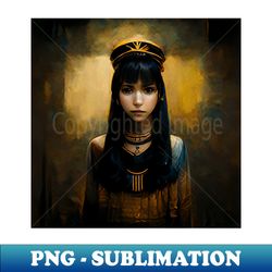 Cleopatra Portrait - Vintage Sublimation PNG Download - Bold & Eye-catching