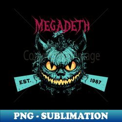 Ferocious Monster Megadeth - Exclusive PNG Sublimation Download - Unlock Vibrant Sublimation Designs