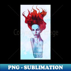 Flaming Desire - PNG Sublimation Digital Download - Perfect for Sublimation Art