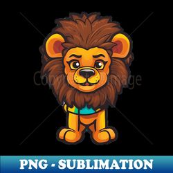 Cute cartoon lion - Creative Sublimation PNG Download - Defying the Norms