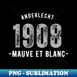 Anderlecht 1908 - Exclusive PNG Sublimation Download - Revolutionize Your Designs