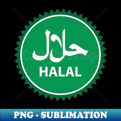 Halal - PNG Transparent Sublimation Design - Create with Confidence
