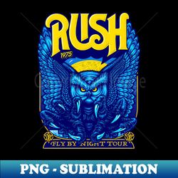 Fly By Night  Rush - Exclusive PNG Sublimation Download - Bold & Eye-catching